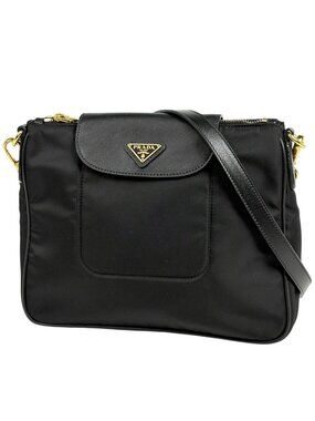 Prada Shoulder Bag Nylon Nero